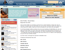 Tablet Screenshot of celloprofiles.com